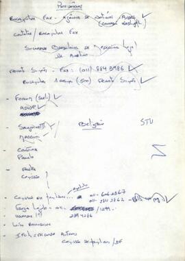 Recortes de artigos de jornais publicados em 1996 a respeito do andamento da investigação das oss...