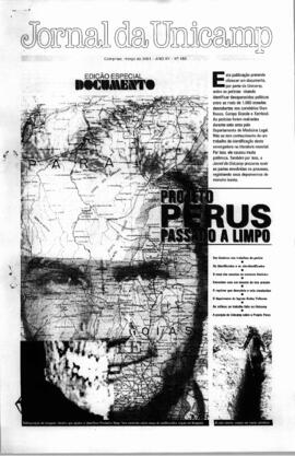 Jornal da Unicamp de março de 2001