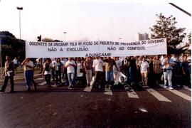 Foto 1230 de 1999 - Ato público pela rejeição do projeto de previdência