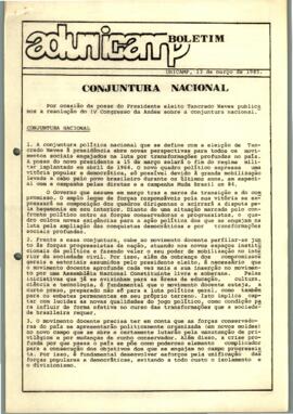 Boletim sem número de 13-03-1985