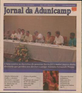 Jornal da ADunicamp 2 de maio de 2008