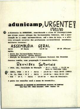 Boletim sem número de 19-11-1980