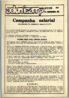 Boletim sem número de 29-11-1985