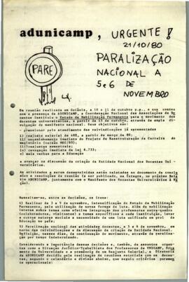 Boletim sem número de 21-10-1980