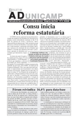 Boletim 14 de 06-05-1999