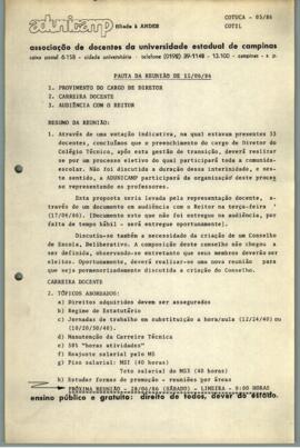 Boletim sem número de 15-06-1986
