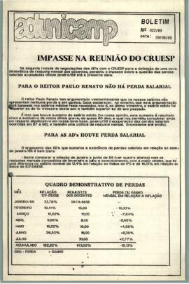 Boletim 22 de 09-08-1989