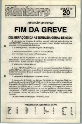 Boletim 20 de 03-06-1992