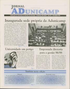 Jornal ADunicamp sem número de dezembro de 1996