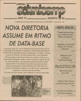 Jornal ADunicamp sem número de agosto de 1995