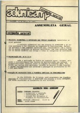 Boletim sem número de 14-03-1985