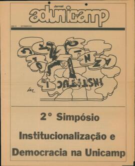 Jornal ADunicamp sem número de setembro de 1983