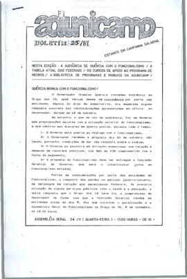 Boletim 25 de 01-11-1987