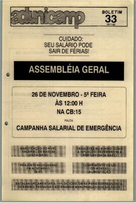 Boletim 33 de 23-11-1992