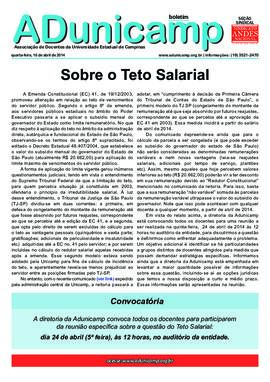 Boletim sem número de 16-04-2014