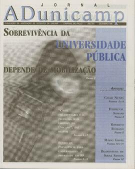 Jornal ADunicamp sem número de dezembro de 1998