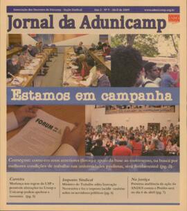 Jornal da ADunicamp 9 de abril de 2009