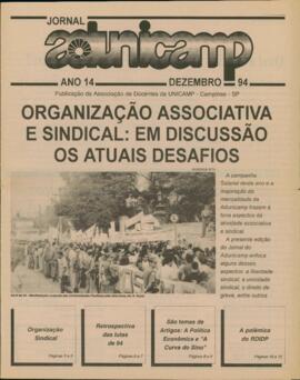 Jornal ADunicamp sem número de dezembro de 1994