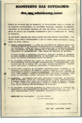 Boletim sem número de 08-09-1986