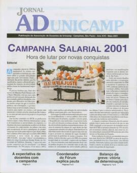 Jornal ADunicamp sem número de maio de 2001