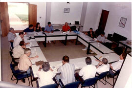 Foto 604 de 1998 - Reunião com assessoria de reitoráveis