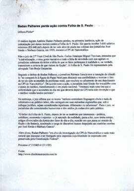 Coleção de artigos de imprensa