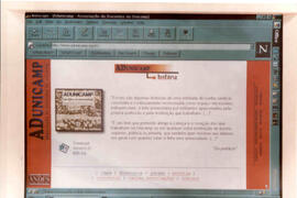 Foto 532 de 1997 - Home page da Adunicamp