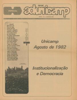 Jornal ADunicamp 4 de agosto de 1982