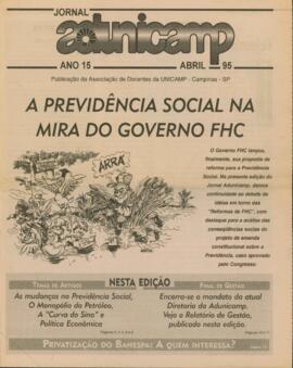 Jornal ADunicamp sem número de abril de 1995