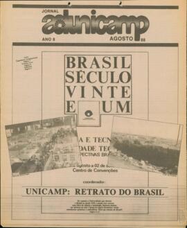 Jornal ADunicamp sem número de agosto de 1988