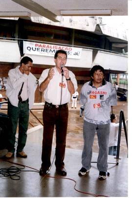 Foto 2886 de 2003 - Manifestação pela Previdência