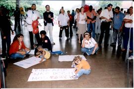 Foto 2897 de 2003 - Manifestação pela Previdência