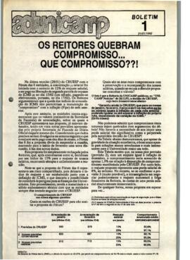 Boletim 1 de 31-01-1992